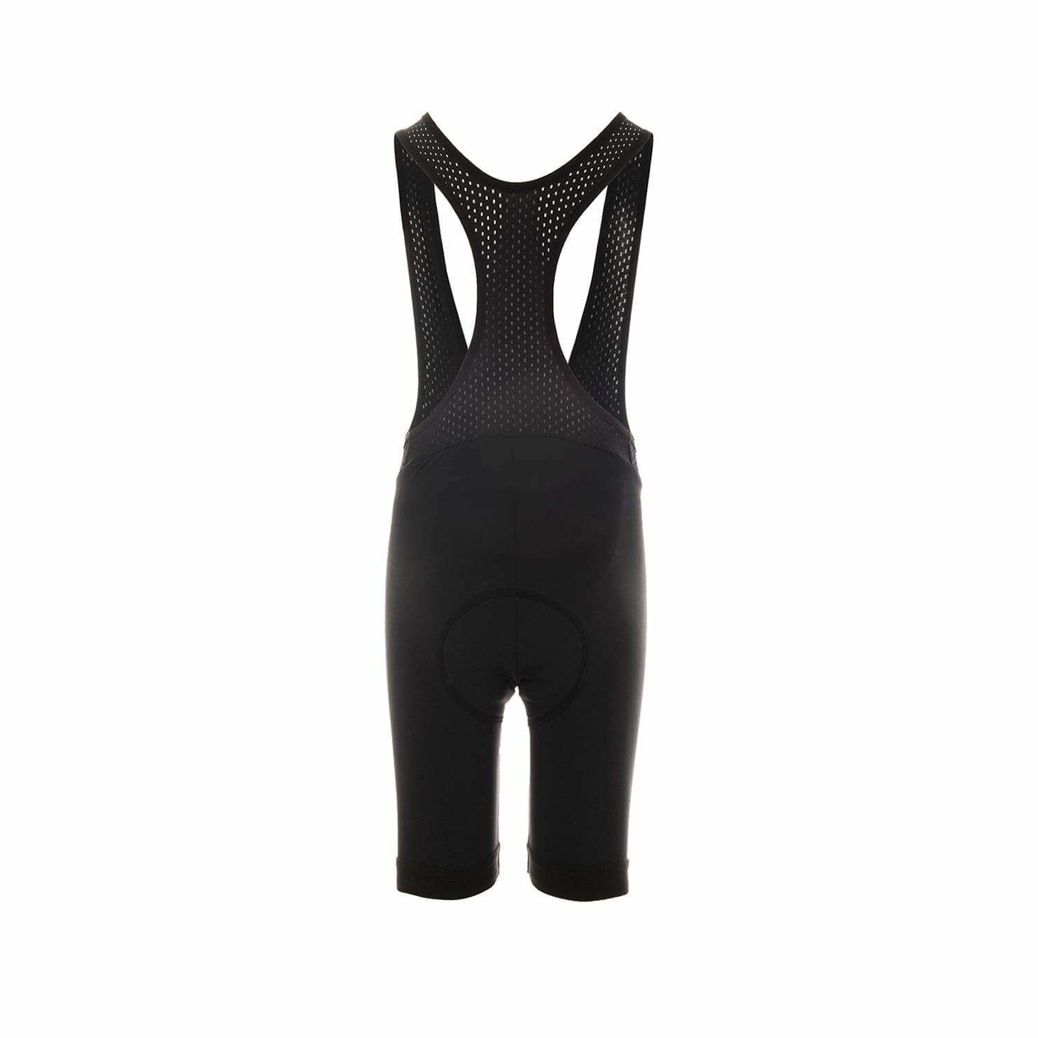 Pantaloncini Ciclismo Corti Bambini con Bretelle - Nero 3/4