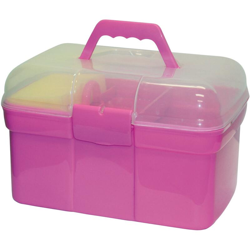 Kinder Putzbox (8-teilig) rosa