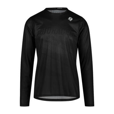 Maglia Ciclismo MTB Manica Lunga Traspirante Unisex - Off-Road Nero