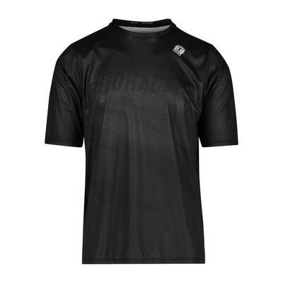 Maglia Ciclismo MTB Manica Corta Traspirante Unisex - Off-Road Nero