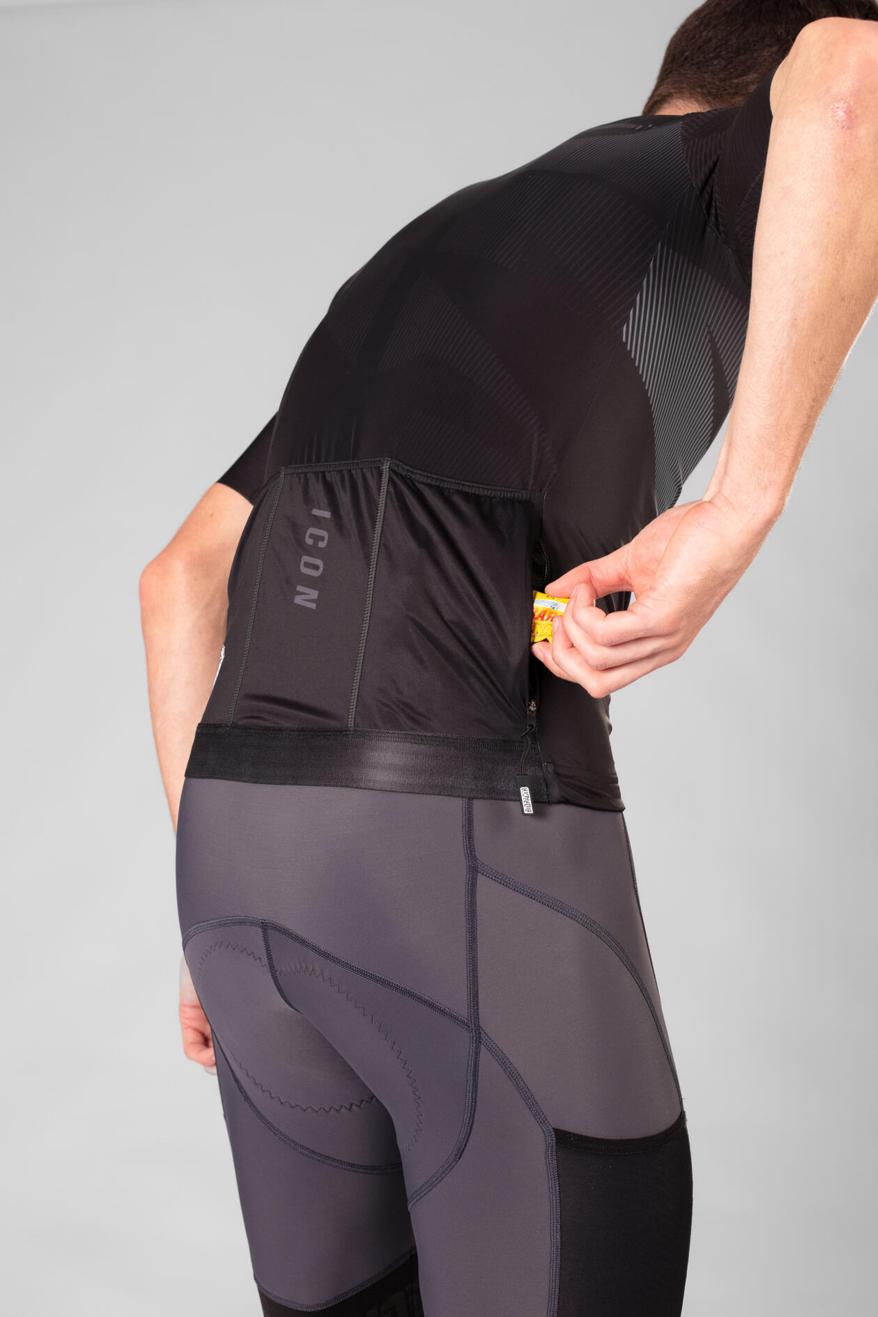 Maglia Ciclismo Maniche Corte Uomo - Icon Nero 5/7