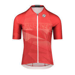 Maillot Cyclisme Manches Courtes Homme - Icon Rouge
