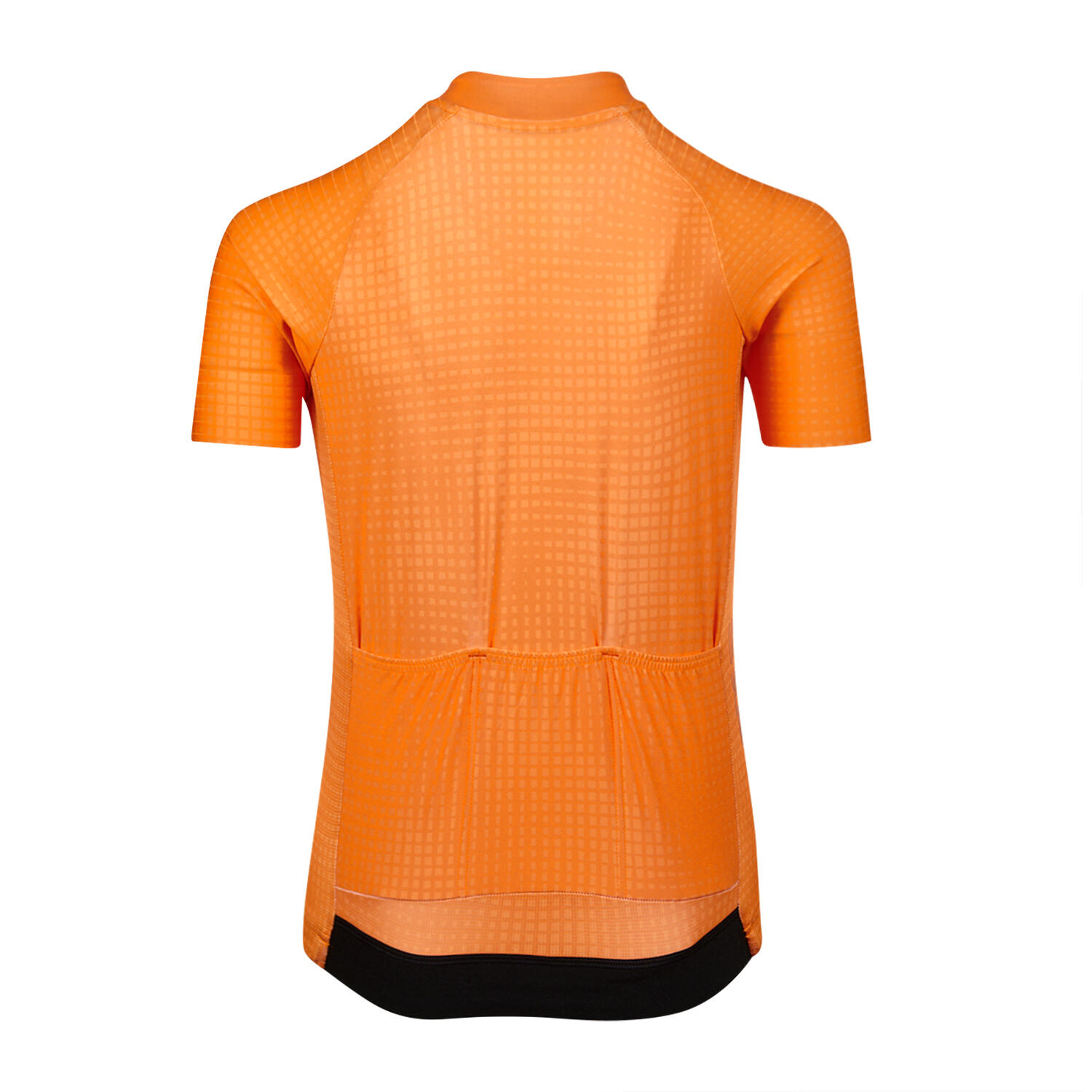 Maillot Cyclisme Été Respirant Enfant - Op Art Orange 3/4