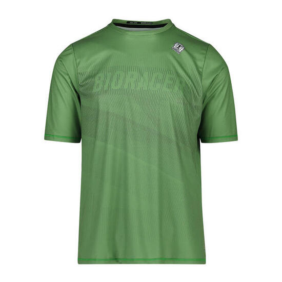 Maglia Ciclismo MTB Manica Corta Traspirante Unisex - Off-Road Verde