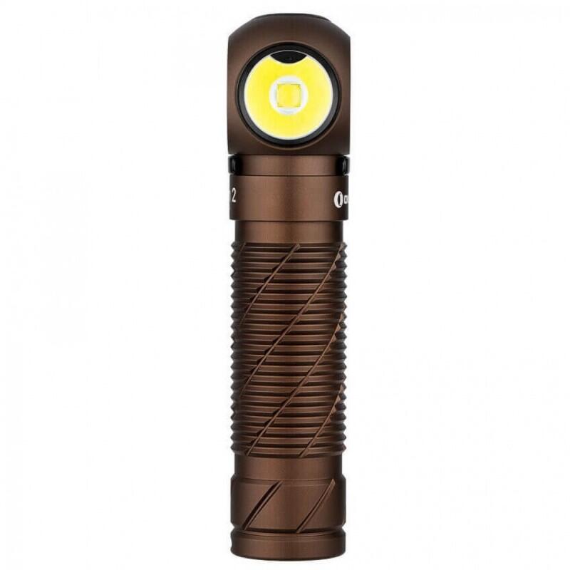 Linterna LED OLIGHT Perun 2 con lente TIR 2500 lum. Desert