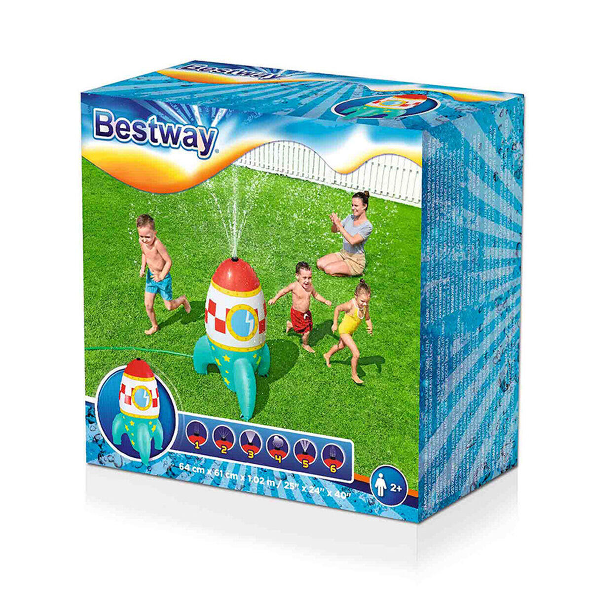 Juguete Aspersor Rociador de Agua Bestway Plástico 3/5