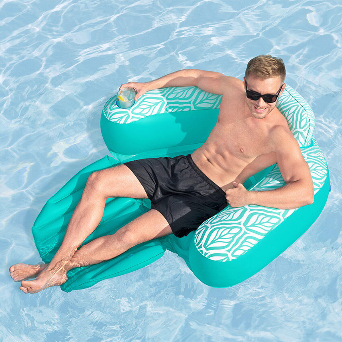 Sillón Hinchable para Piscina Bestway Comfort Plush Exterior 3/7