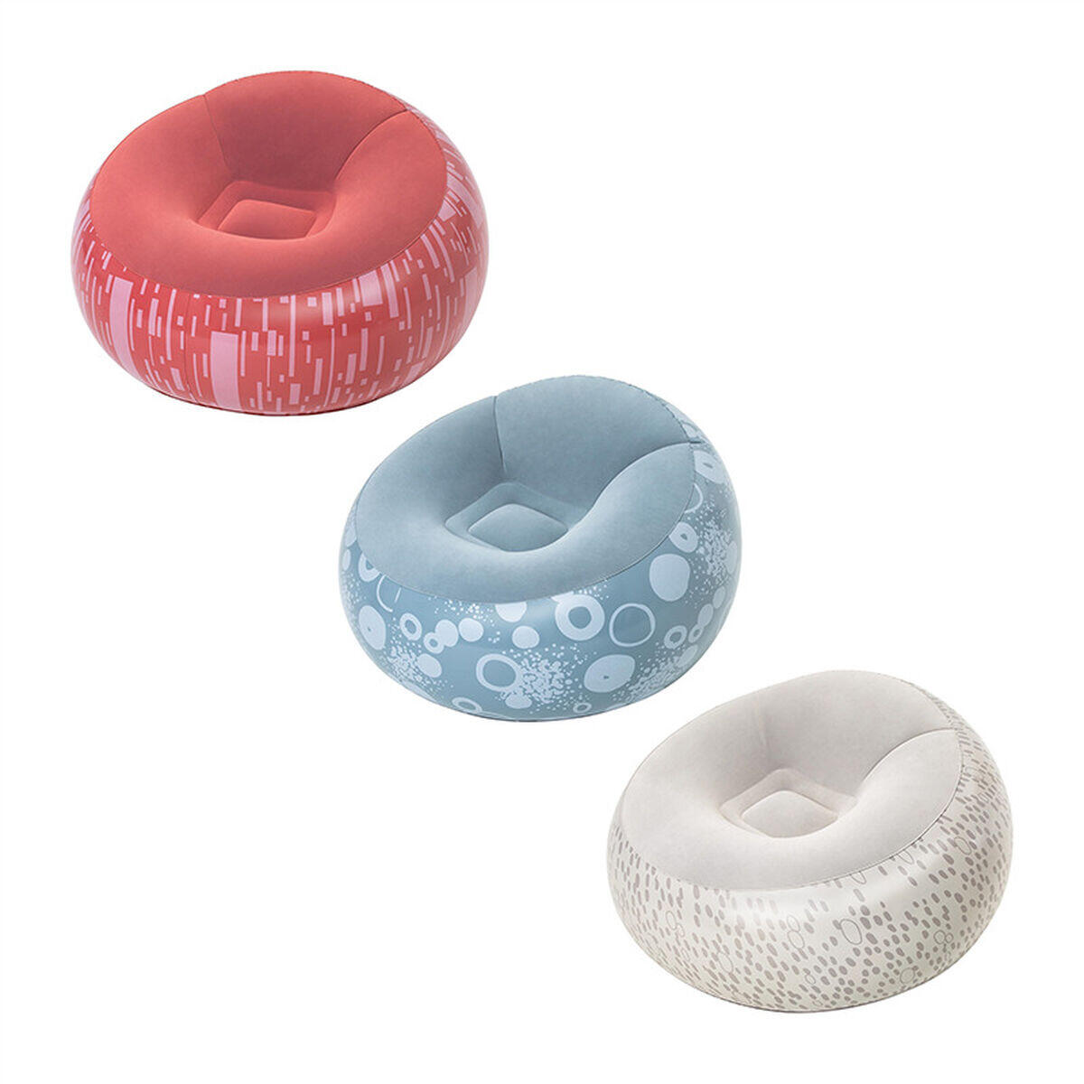 Cadeirão insuflável Bestway Fashion Multicolor