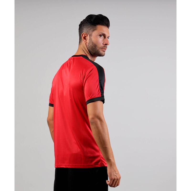 Tricou Givova Revolution, Roșu/Negru, 3XL