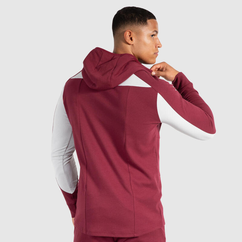 Herren Hoodie Maison Bordeaux