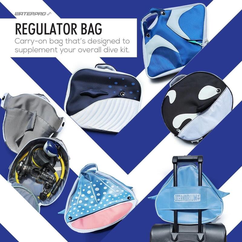 Regulator Bag (whaleshark) - Blue