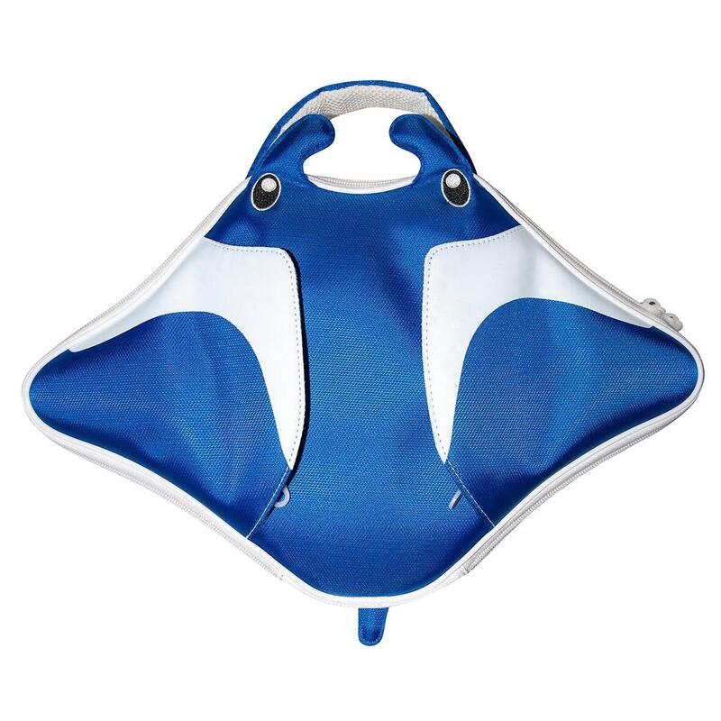 潛水調節器包 (蝠鱝) - 藍綠色