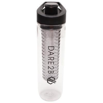 Fitness Infuser Wasserflasche für Erwachsene - Schwarz