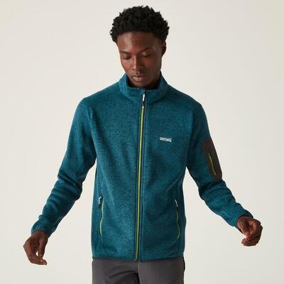 Fleece heren hiking hoge kraag newhill