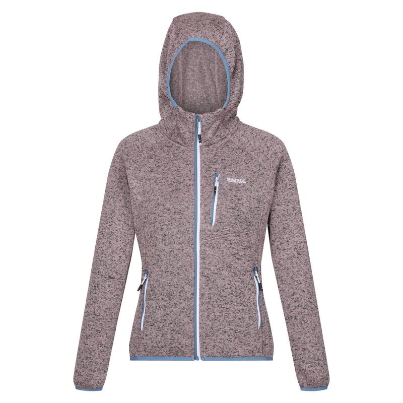 De Newhill sportieve fleece met capuchon voor dames