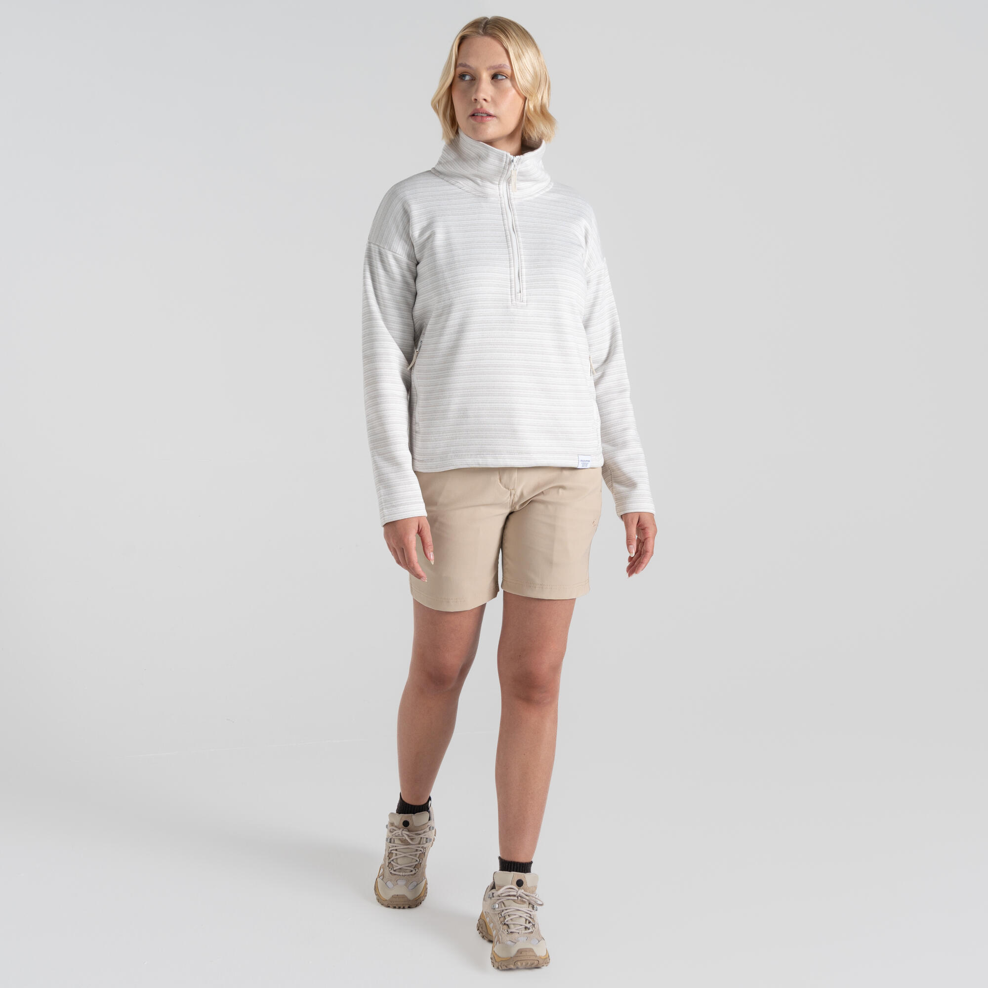 Womens Daisy Half Zip Fleece 4/5