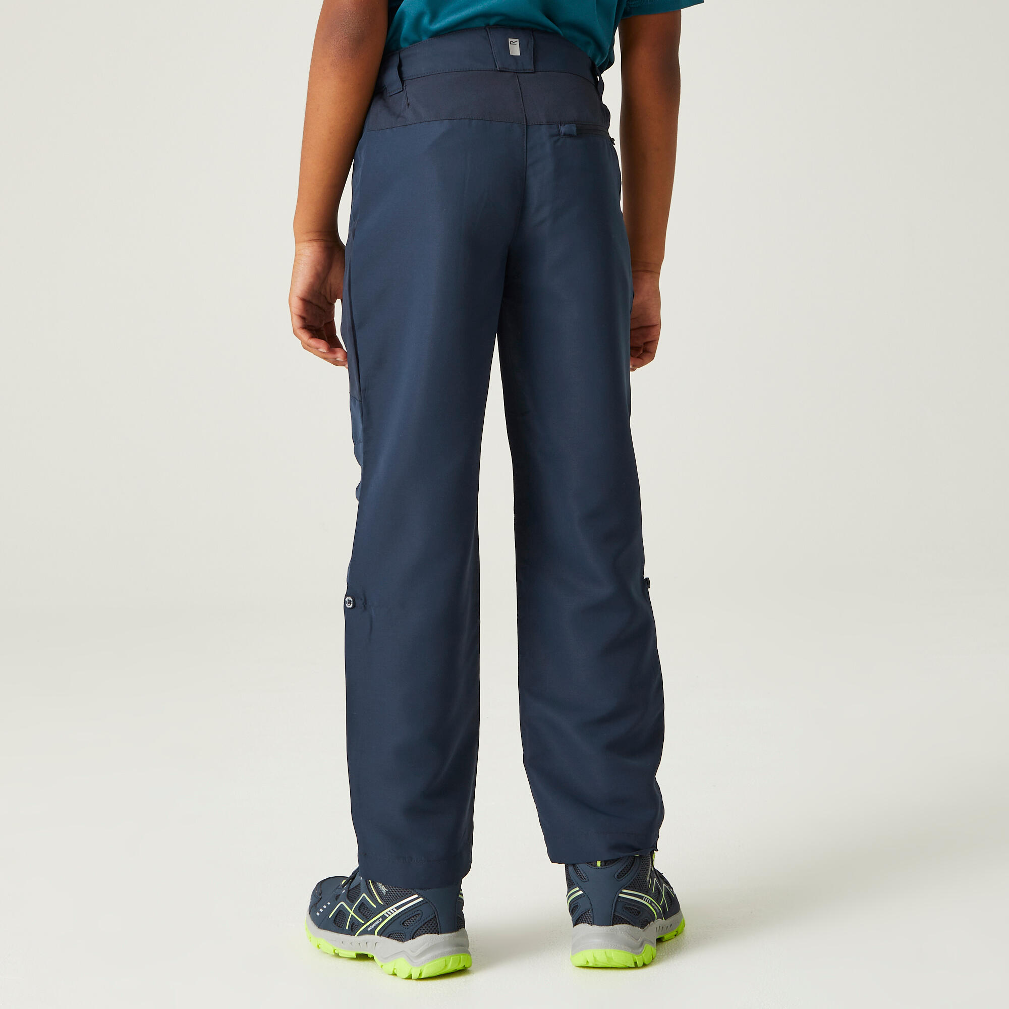 Pantalón senderismo niño ligero Regatta Sorcer VI, navy blue 2/5