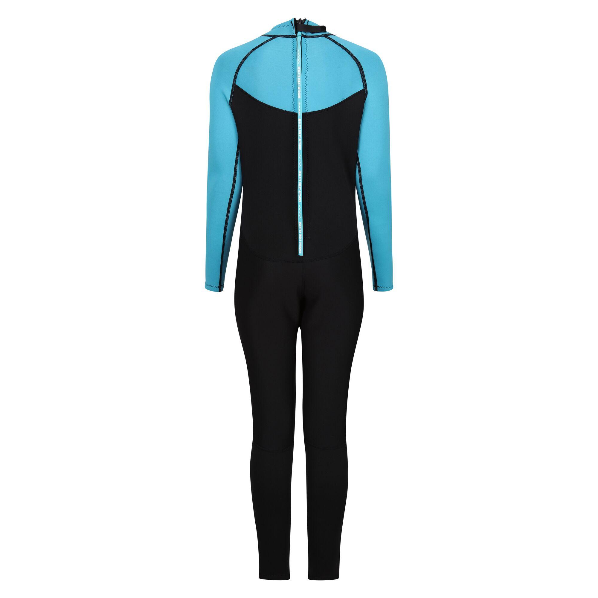Muta Subacquea Donna Regatta Grigio Scuro Nero 3/5