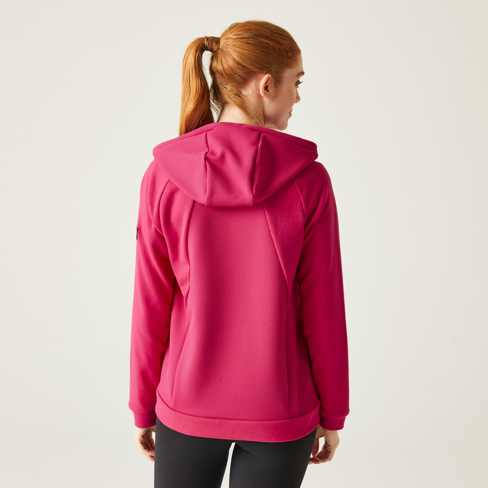 Polaire de randonnée zippé femme Flamino 2/7
