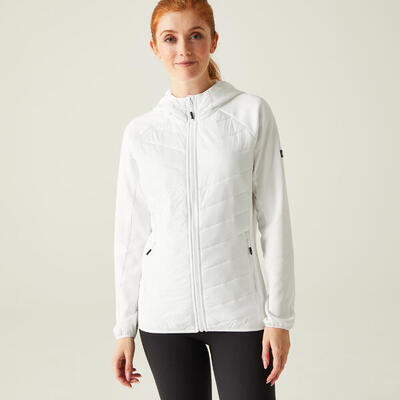 Gevulde jas dames insulated hooded andreson v hybrid
