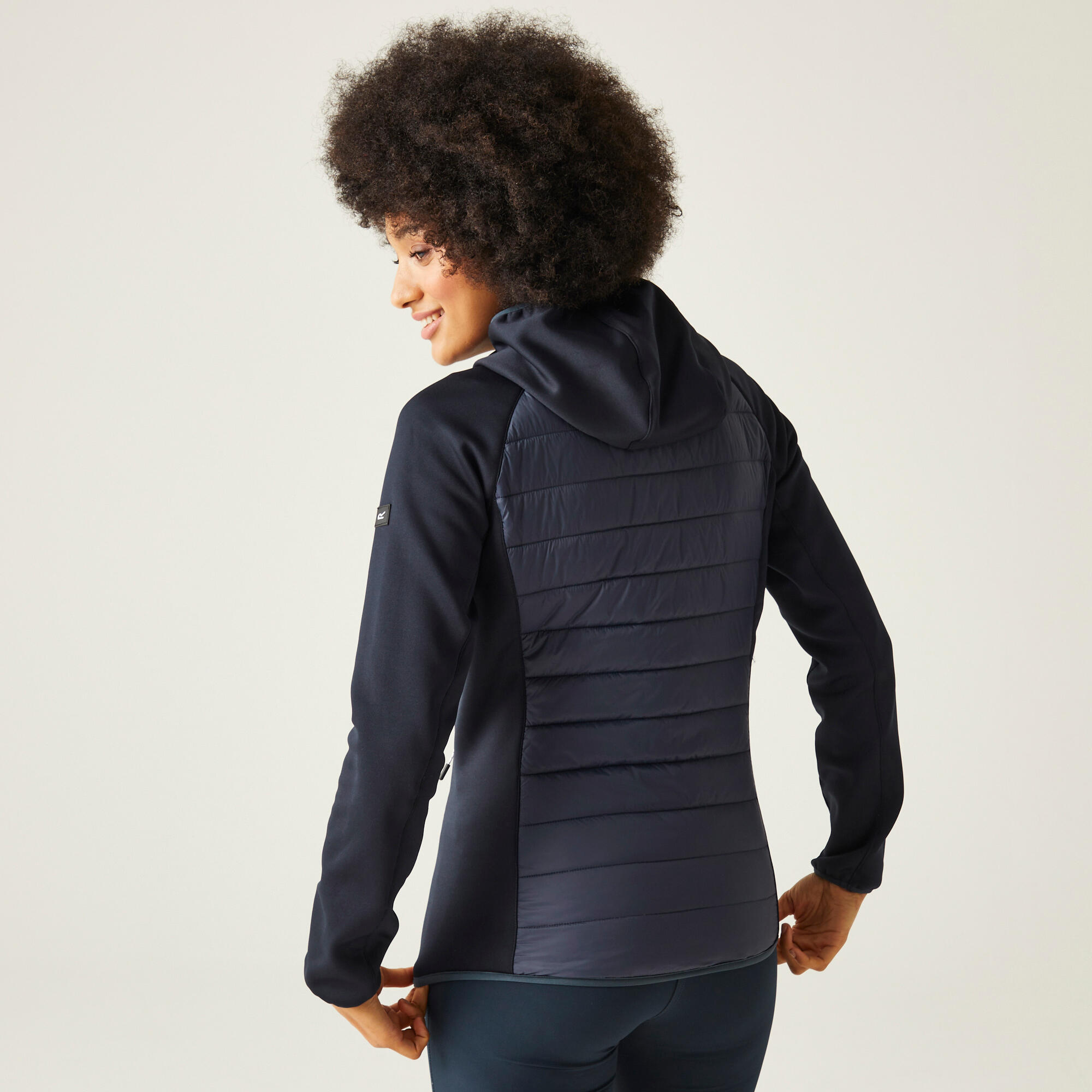 Gevulde Jas Dames Insulated Hooded Andreson V Hybrid 2/4
