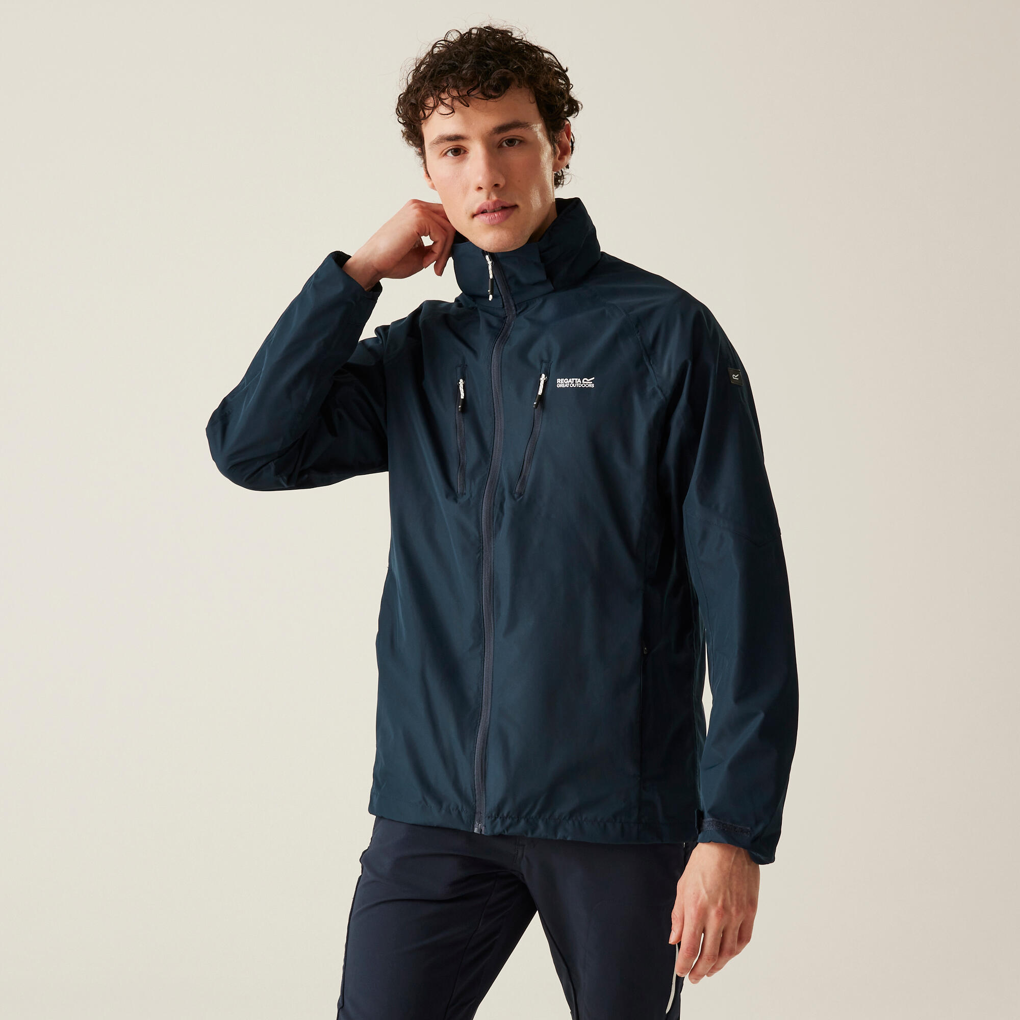 Regatta - Veste De Randonnée Imperméable Respirante Homme Calderdale V - Veste - Bleu - S - Decathlon