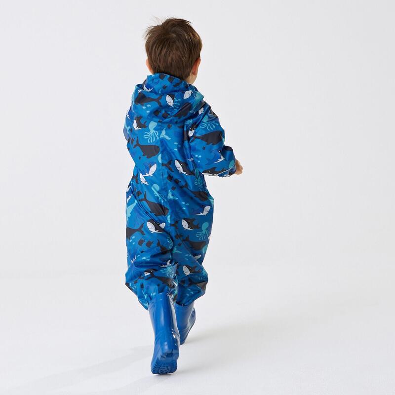 Combinaison de pluie de randonnée imperméable enfant Pobble