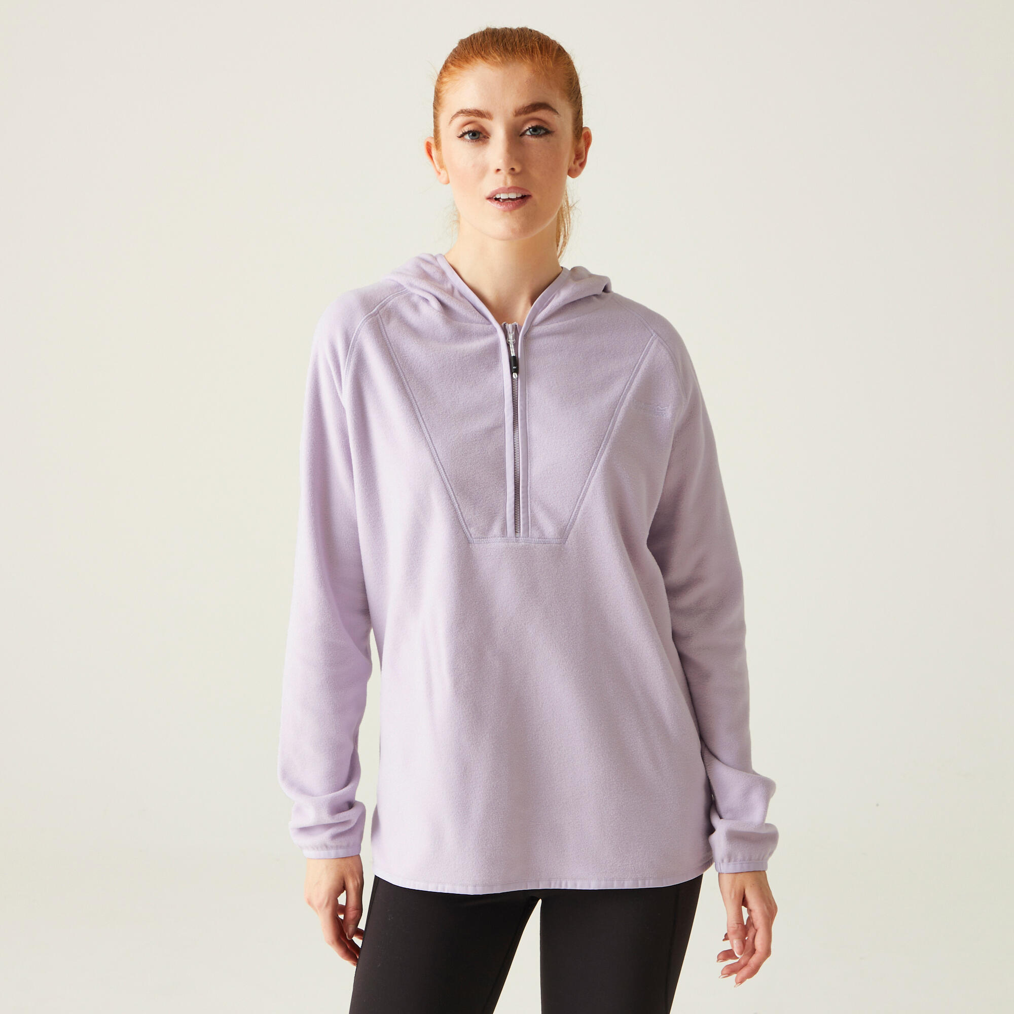 REGATTA Fleece Hiking Dames Half-zip Capuchon Warriewood