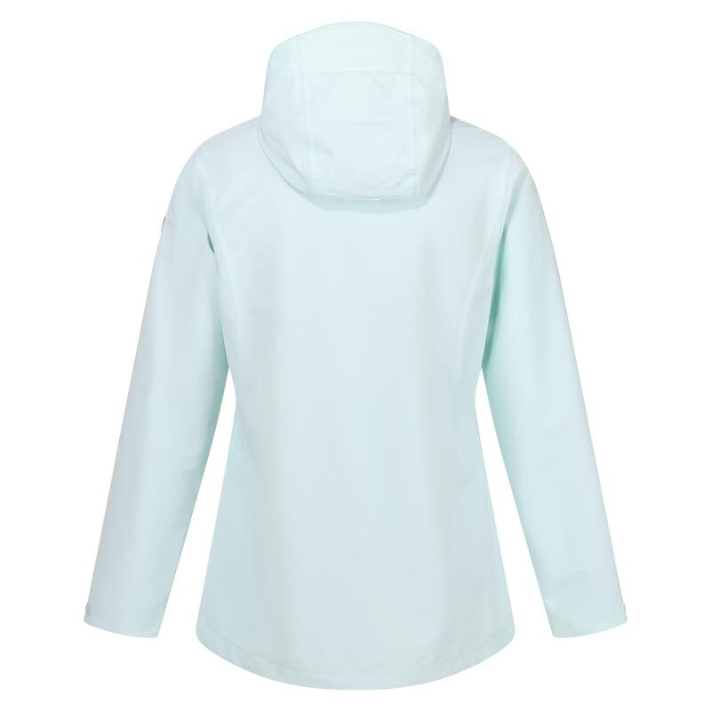 Chaqueta Impermeable Hamara III para Mujer Aqua Blanqueada