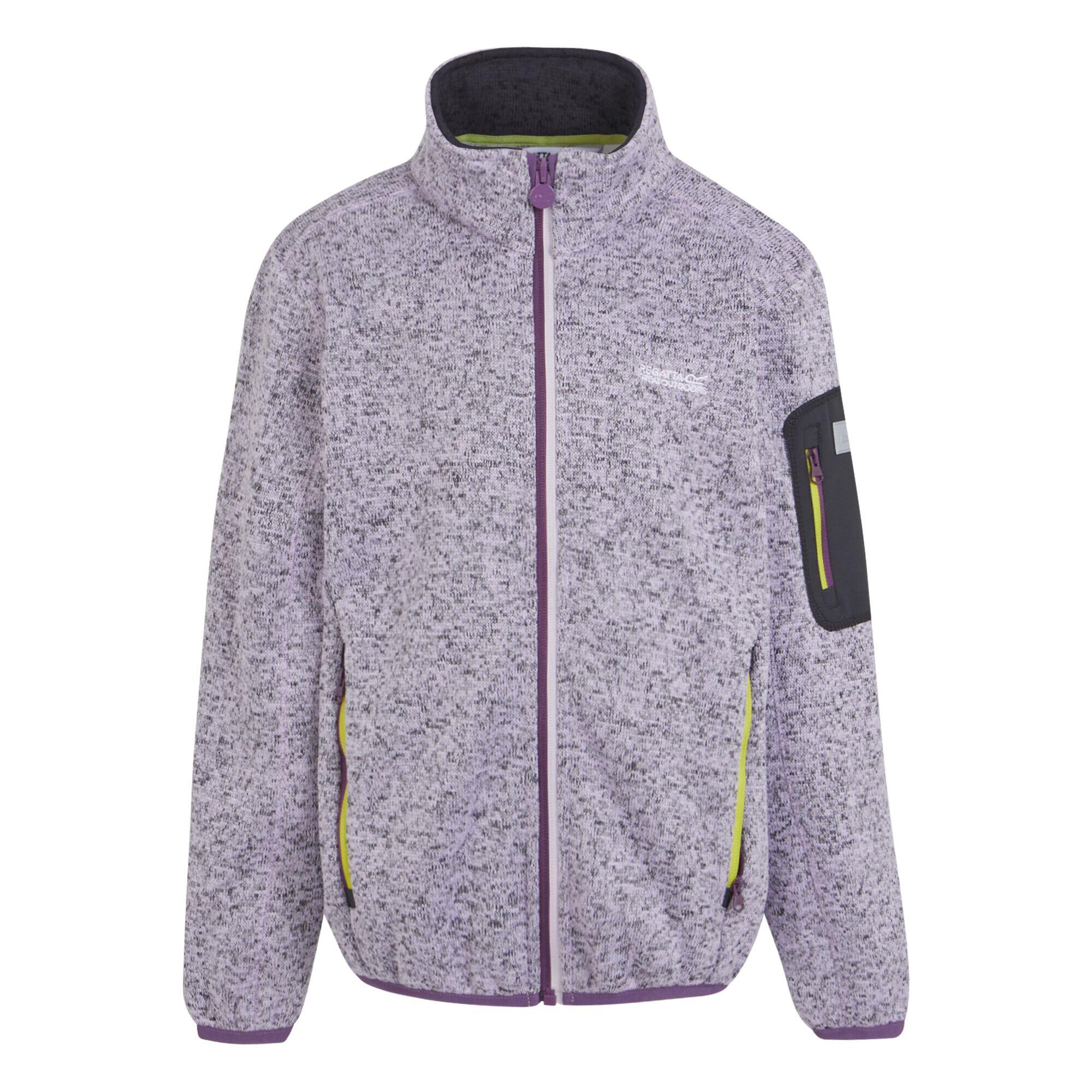 NEWHILL Children's fleece jacket (Lilac / Violet)