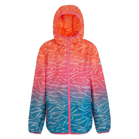 Giacca Impermeabile Graffiare Ripiegabile Bambini Regatta Blu Marocchino