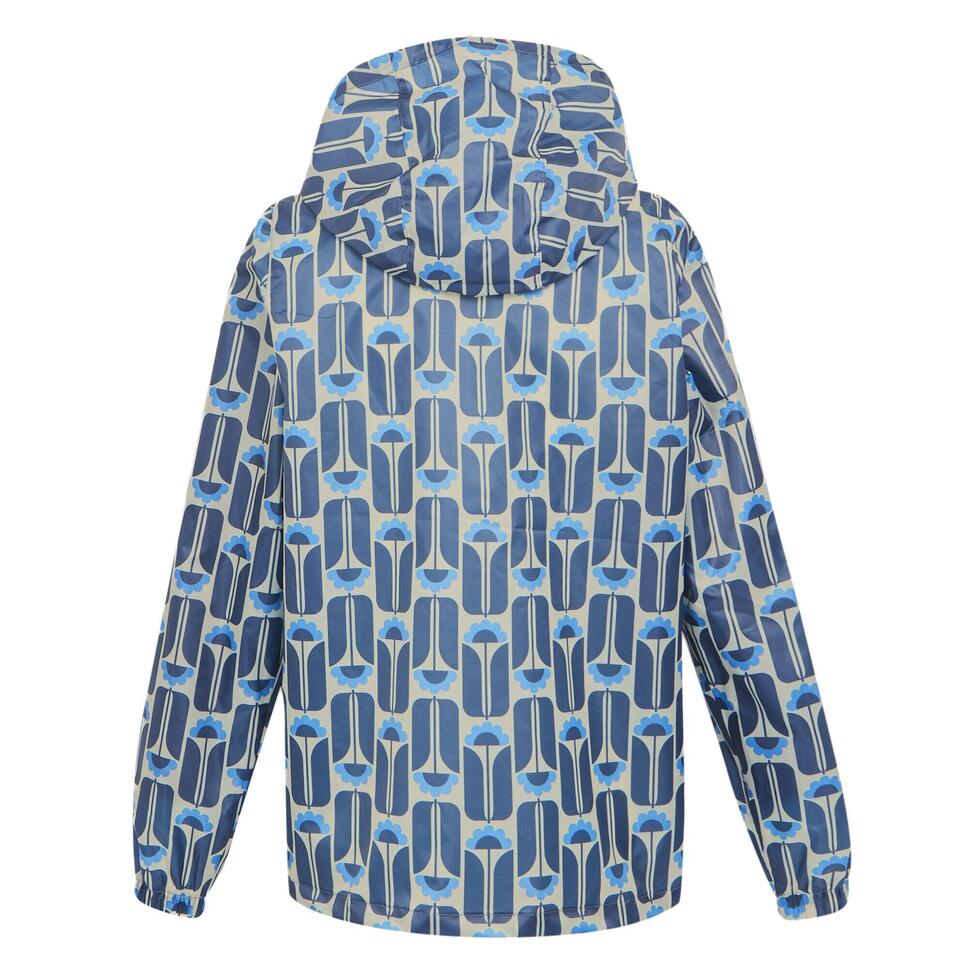 Womens/Ladies Orla Kiely Tall Flowers Packaway Waterproof Jacket