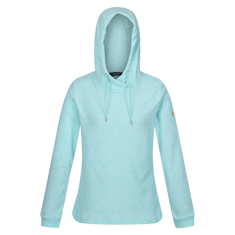 "Azaelia" Kapuzenpullover Leicht für Damen Aqua Splash Blau