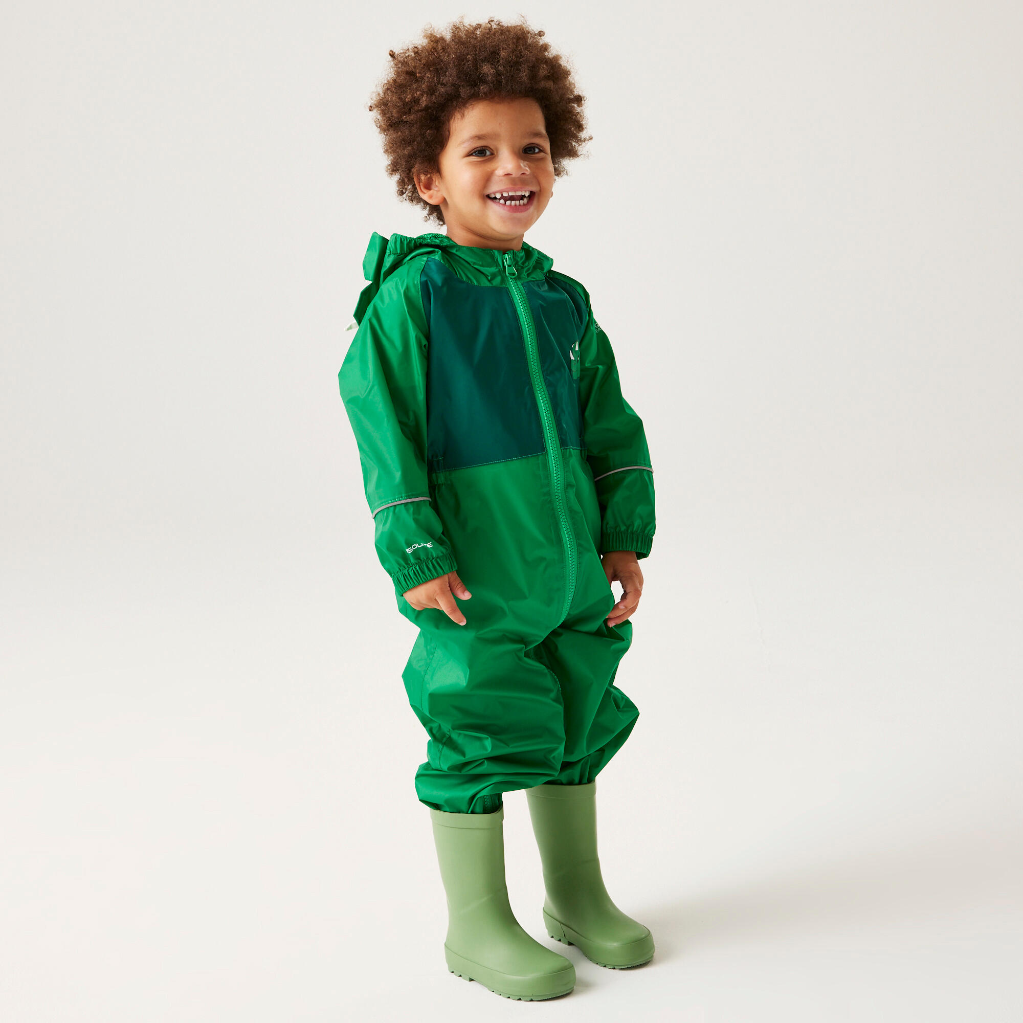 REGATTA Kids' Charco Breathable Waterproof Puddle Suit