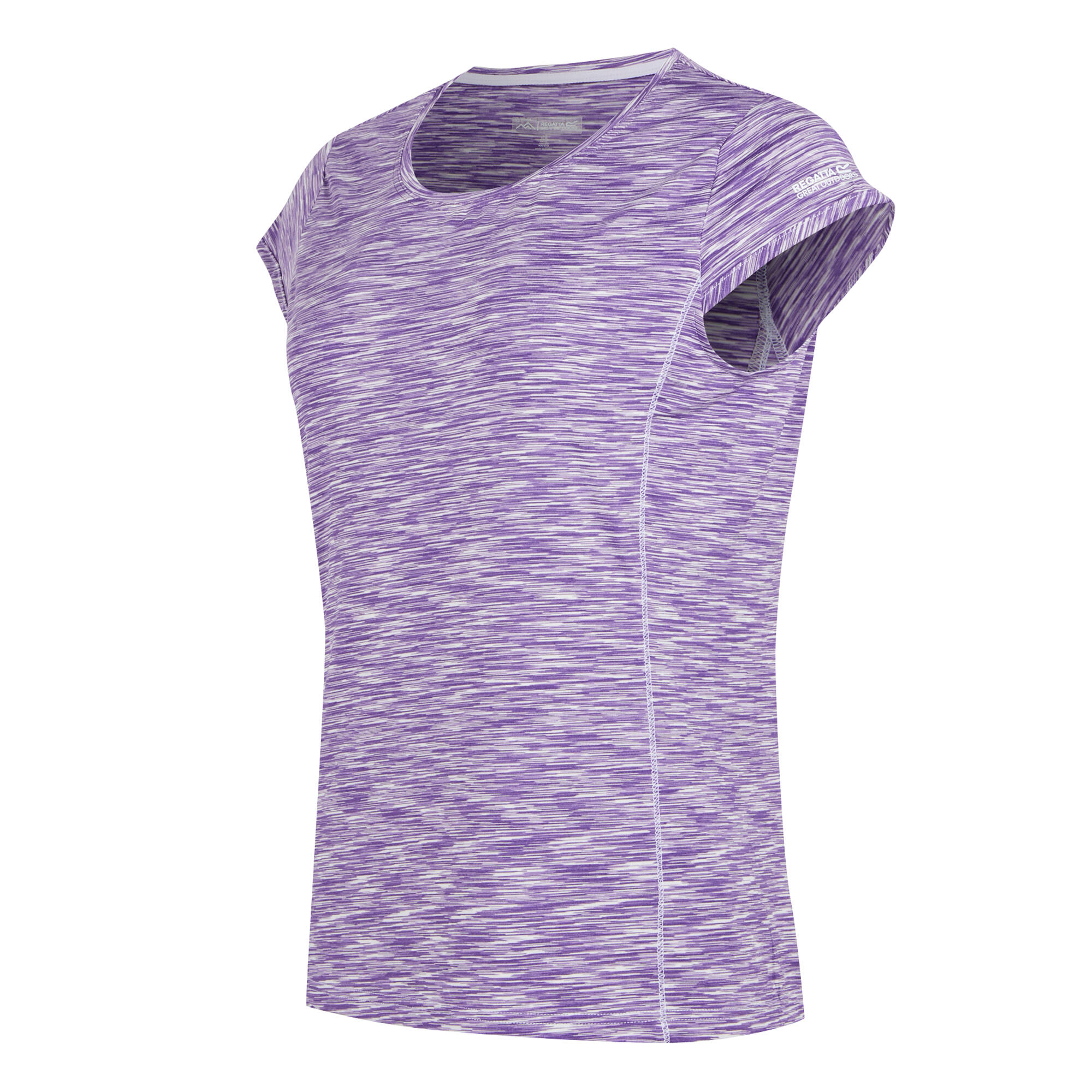 Tshirt HYPERDIMENSION Femme (Violet Coucher De Soleil) 3/4
