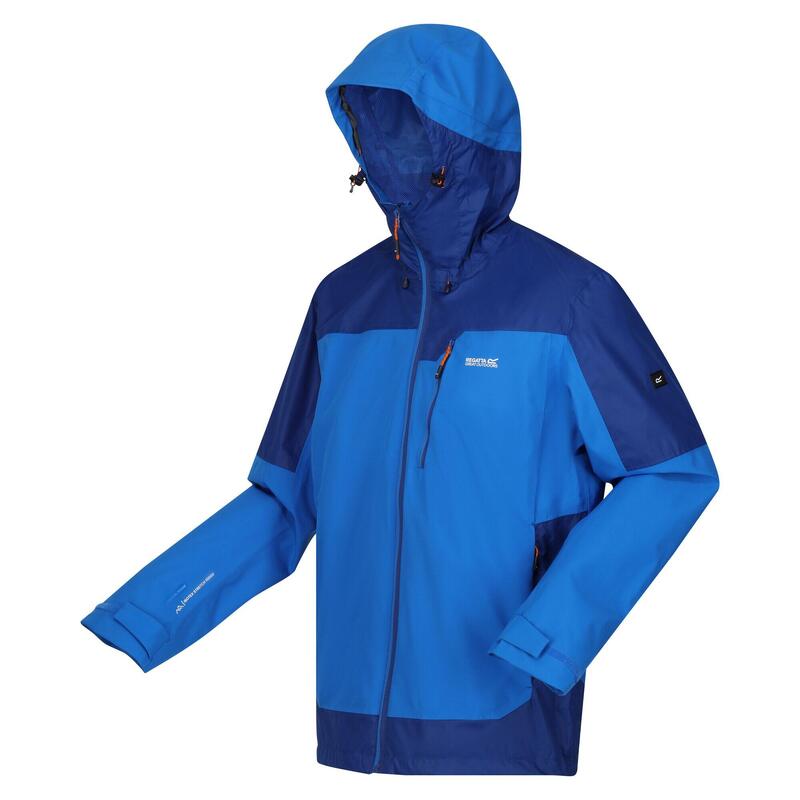 Veste imperméable HIGHTON Homme (Bleu Oxford / Bleu roi)