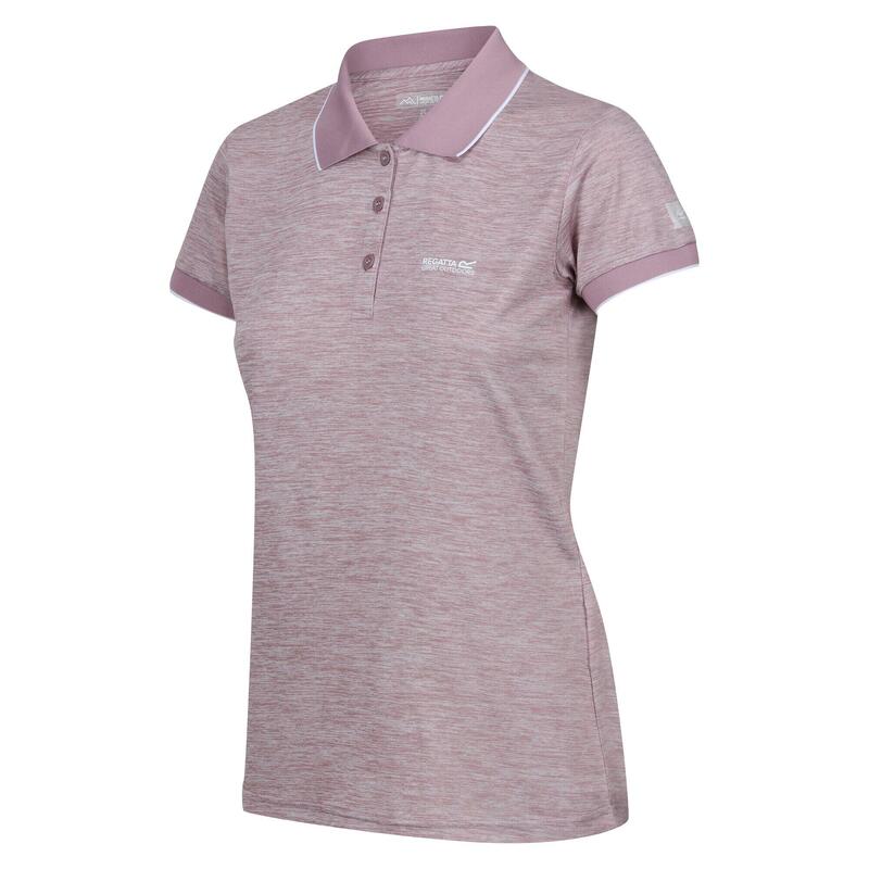Polo Manches Courtes REMEX Femme (Lavande)
