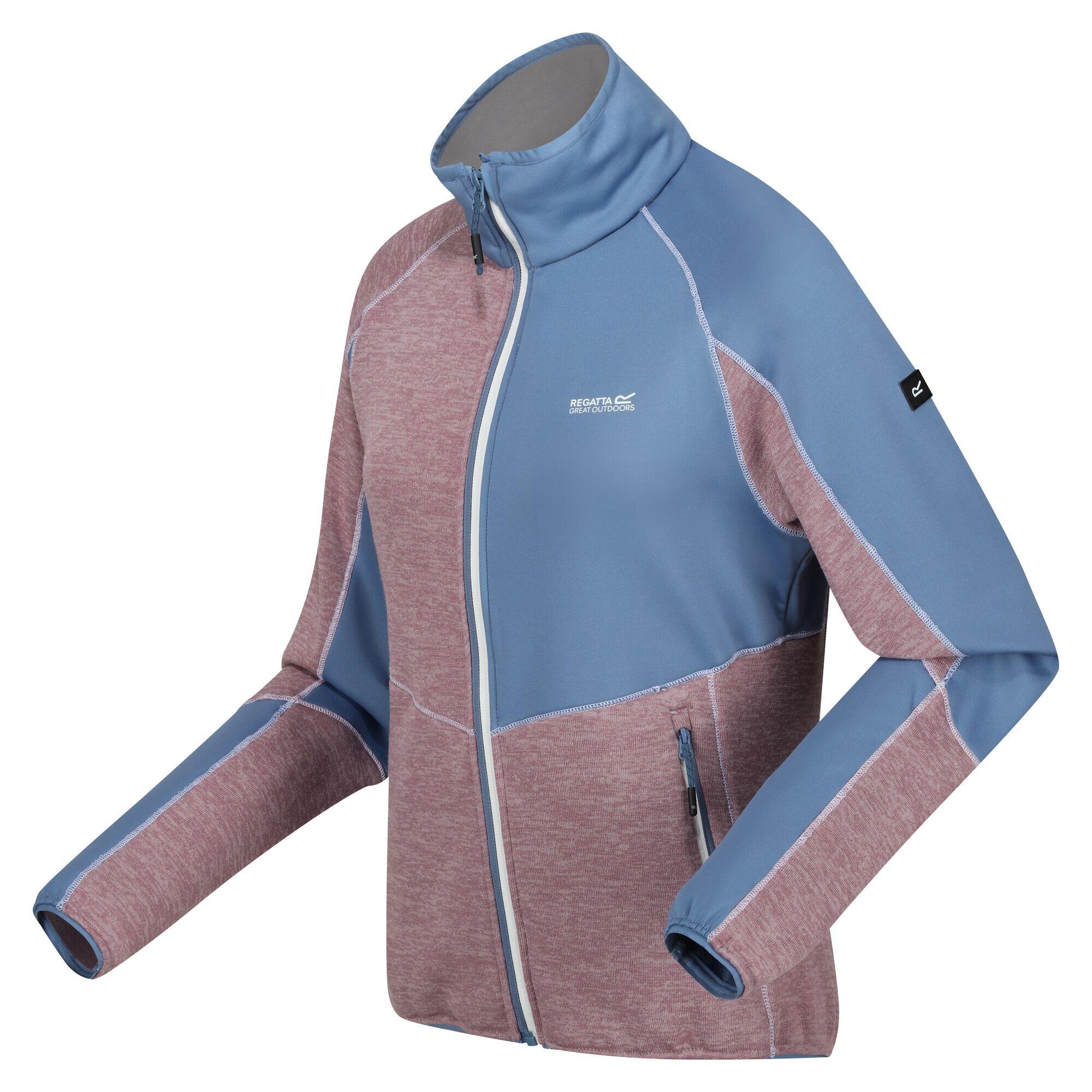 Giacca In Pile Cerniera Su Intera Lunghezza Donna Regatta Lindalla VII Erica Blu 3/5