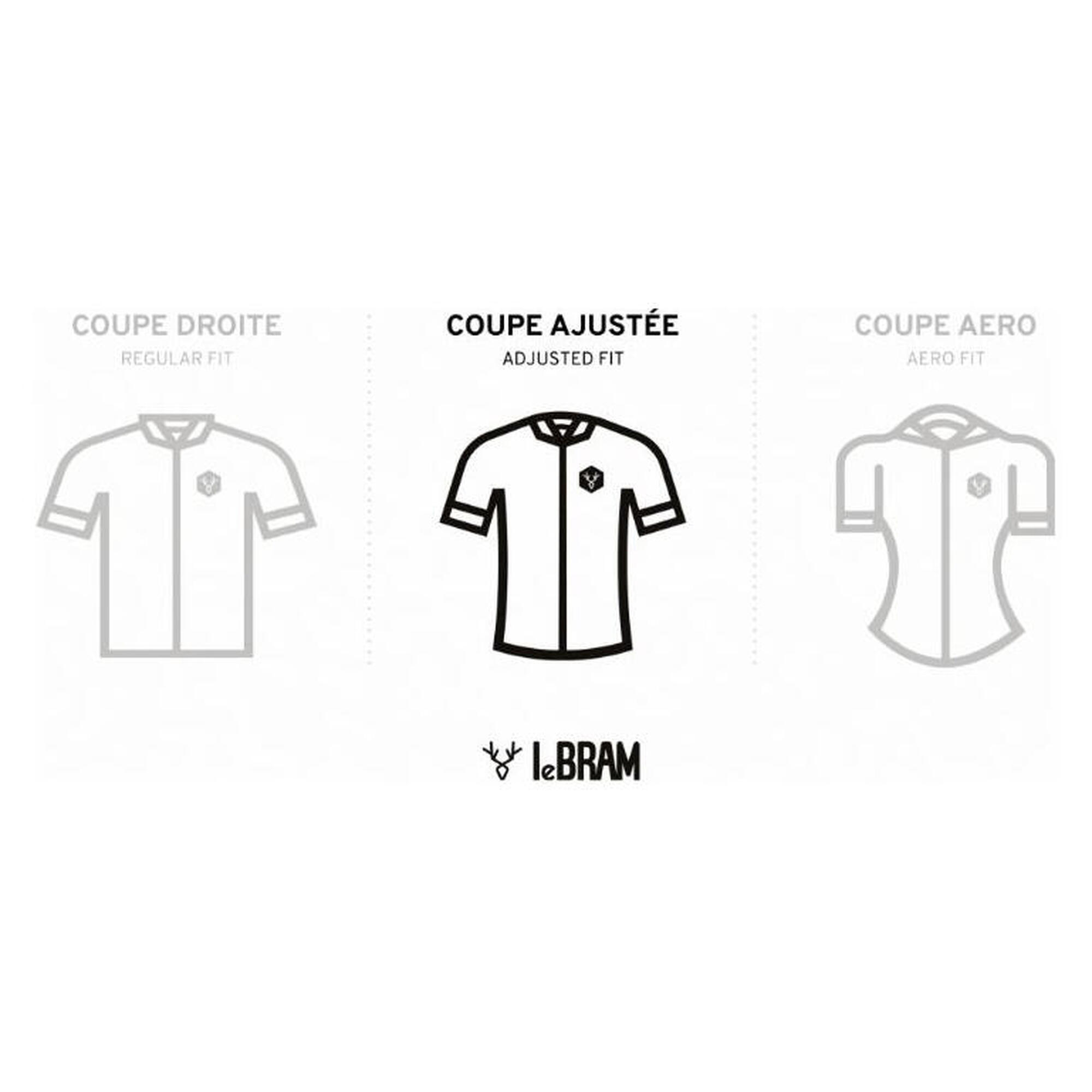 LeBram La Faye Women's Short Sleeve Jersey White Adjusted Fit