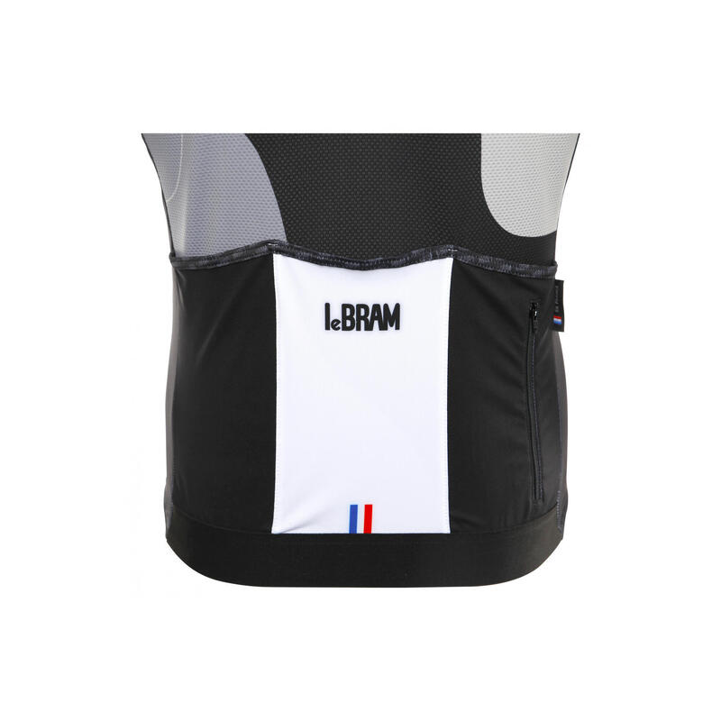 LeBram Testanier Short Sleeve Jersey Zwart Adjusted Fit