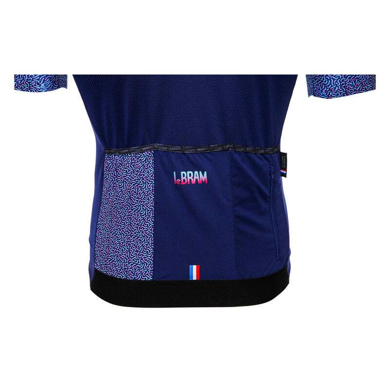 LeBram Aspin Navy Short Sleeve Jersey