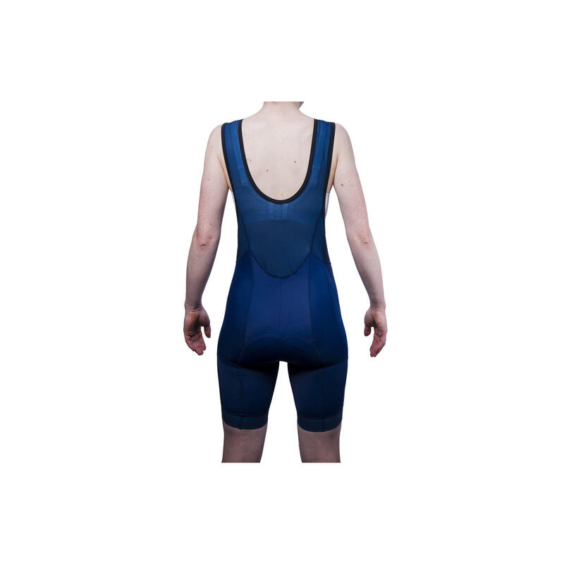 Le Bram Iseran Endurance Women Bib Short - Blauw