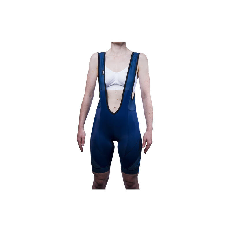 Le Bram Iseran Endurance Women Bib Short - Blauw