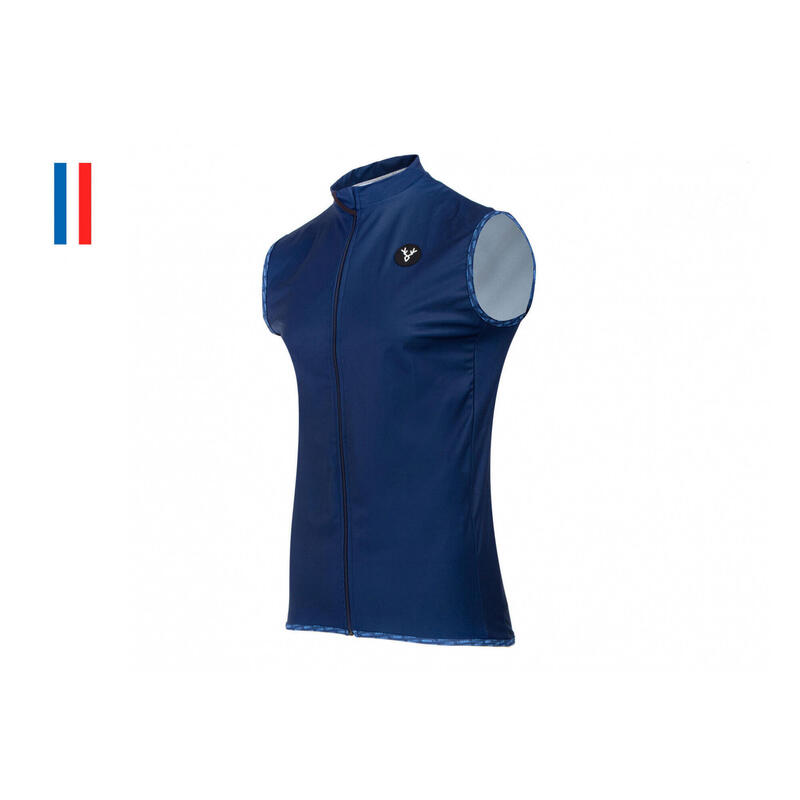 Veste sans Manches LeBram Allos Bleu Coupe Ajustée