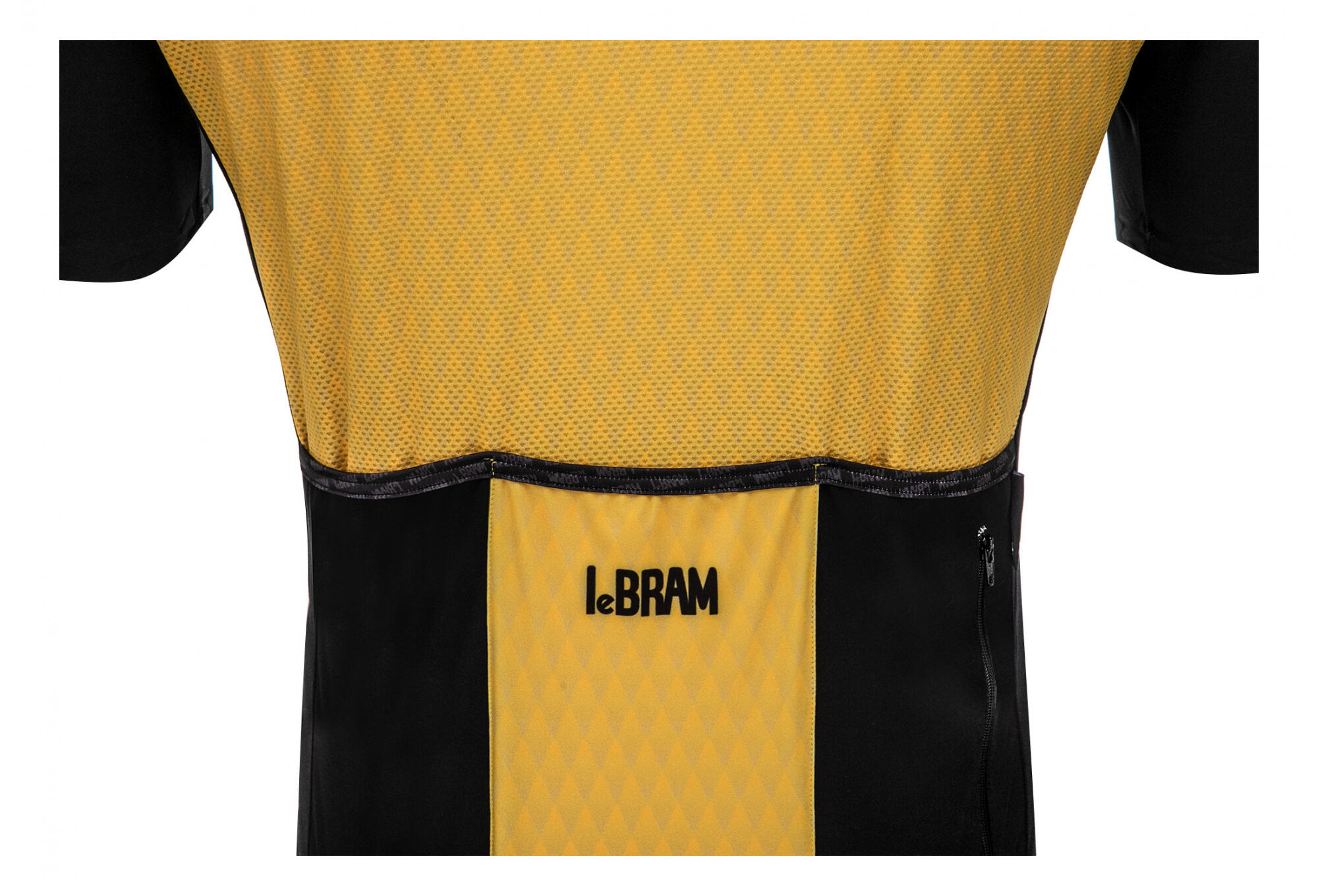 Maillot Manches Courtes LeBram Grand Colombier Jaune Coupe Ajustée 7/7