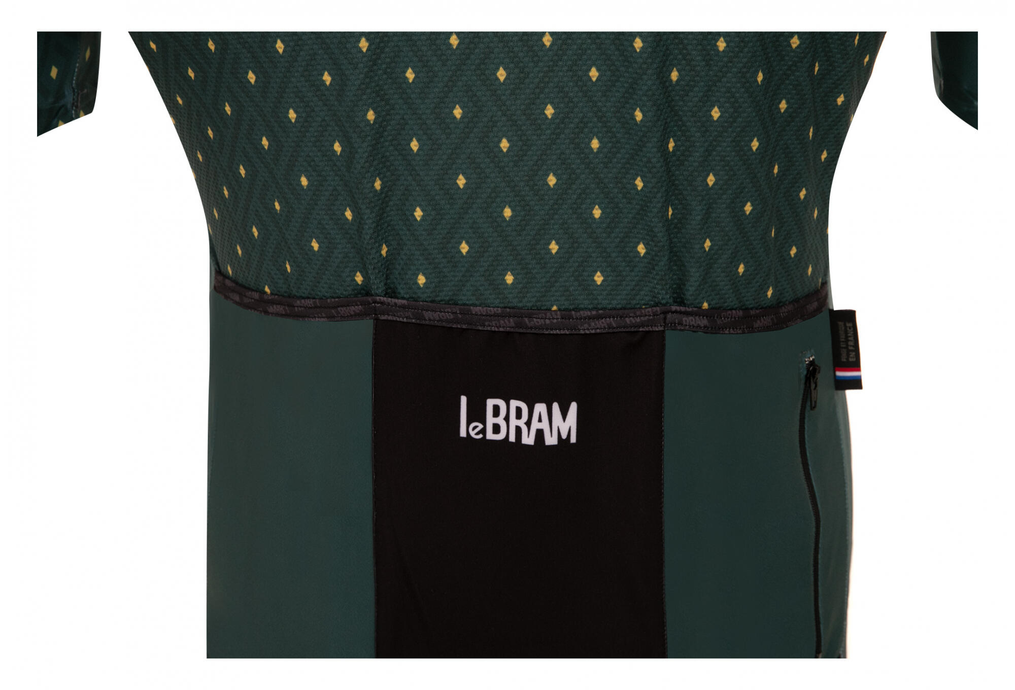 LeBram Luz Ardiden Short Sleeve Jersey Agave Green Tailored Fit 7/7