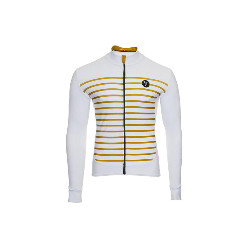 LeBram Ventoux Long Sleeve Jersey White Gold
