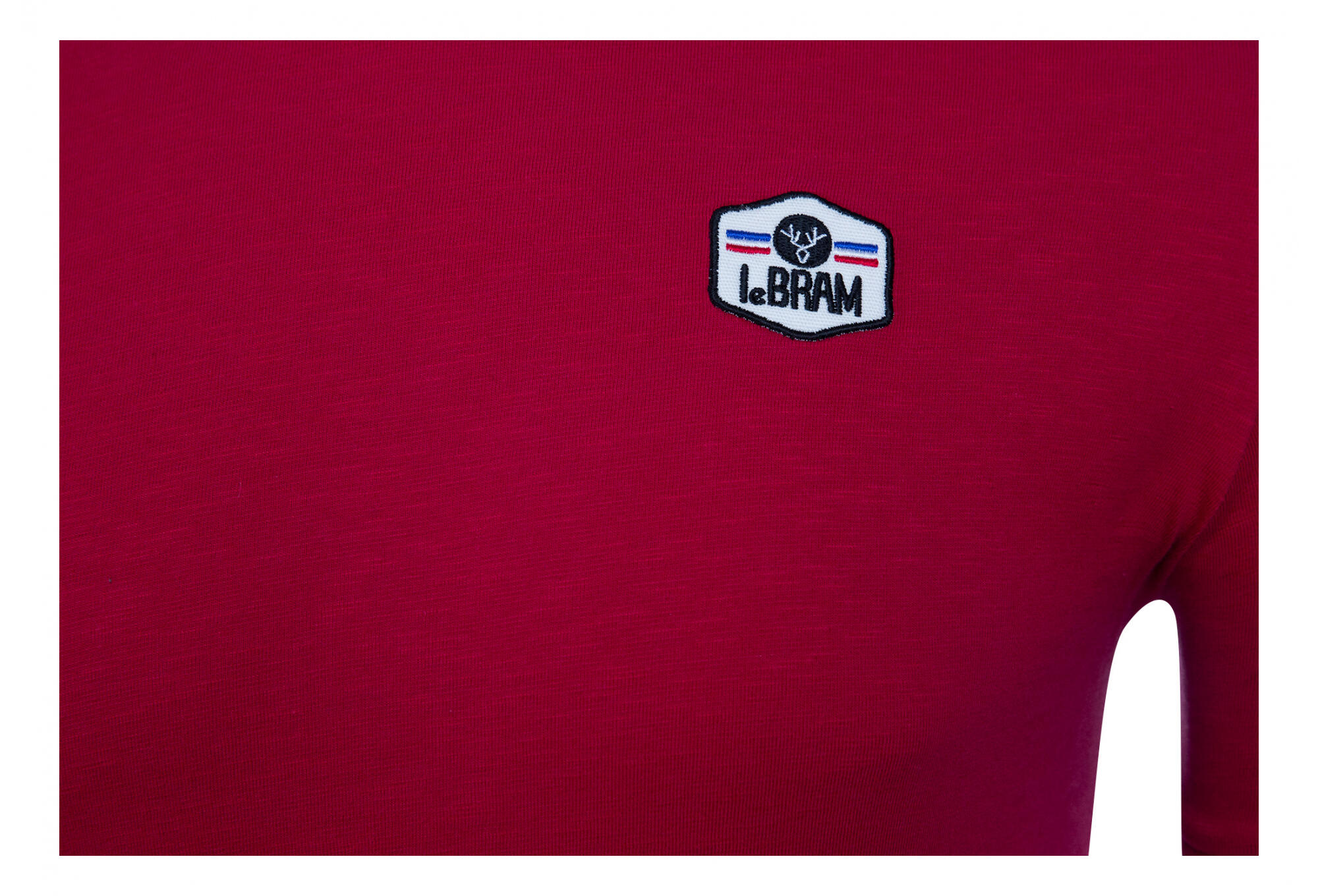 Camiseta de manga corta LeBram Winery Badge / rojo 5/5