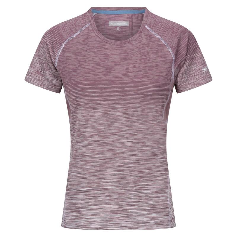 Camisa mangas cortas senderismo mujer Regatta Laxley Ii, old