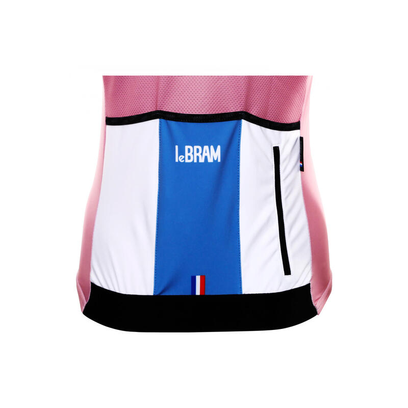 Maillot de manga corta LeBram Tourmalet Ciel para mujer Ajuste